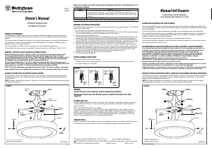 Manual de uso Westinghouse 6205000 Lámpara