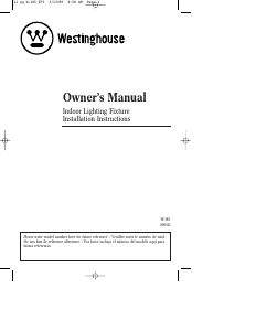 Manual Westinghouse 6221000 Lamp