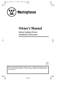 Mode d’emploi Westinghouse 6224000 Lampe