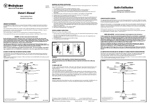 Mode d’emploi Westinghouse 6300700 Lampe