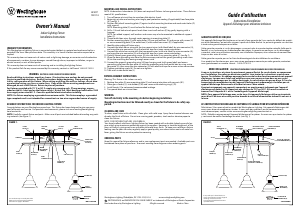 Mode d’emploi Westinghouse 6301200 Lampe