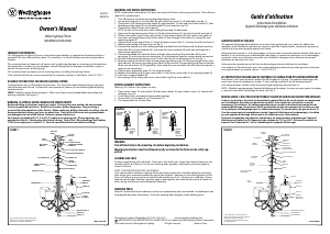 Manual de uso Westinghouse 6302900 Lámpara