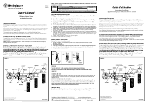 Mode d’emploi Westinghouse 6307700 Lampe