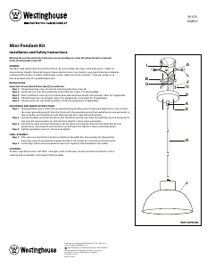 Handleiding Westinghouse 6309600 Lamp