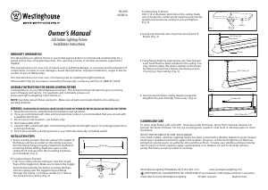 Manual de uso Westinghouse 6321600 Lámpara