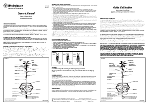 Manual de uso Westinghouse 6324600 Lámpara