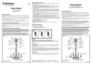 Mode d’emploi Westinghouse 6325200 Lampe