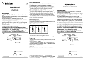 Manual de uso Westinghouse 6325500 Lámpara