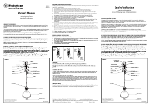 Manual de uso Westinghouse 6326800 Lámpara