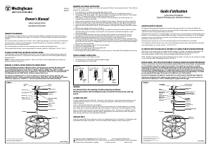 Manual de uso Westinghouse 6328100 Lámpara