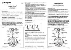 Mode d’emploi Westinghouse 6328300 Lampe