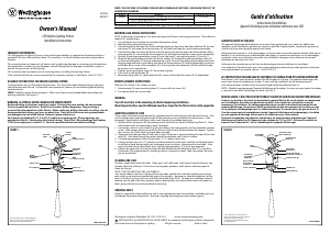 Mode d’emploi Westinghouse 6329600 Lampe