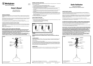 Manual de uso Westinghouse 6330100 Lámpara