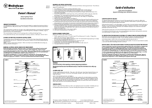 Mode d’emploi Westinghouse 6333900 Lampe