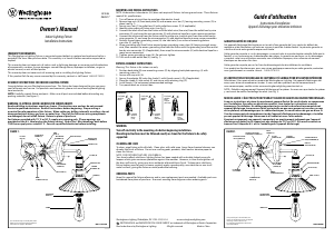 Mode d’emploi Westinghouse 6335500 Lampe