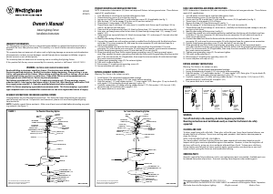 Mode d’emploi Westinghouse 6341700 Lampe