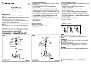 Manual de uso Westinghouse 6343300 Lámpara