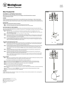 Manual de uso Westinghouse 6344600 Lámpara