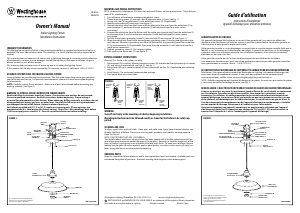 Mode d’emploi Westinghouse 6344700 Lampe