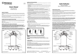 Manual de uso Westinghouse 6351800 Lámpara