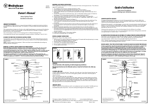 Mode d’emploi Westinghouse 6352700 Lampe