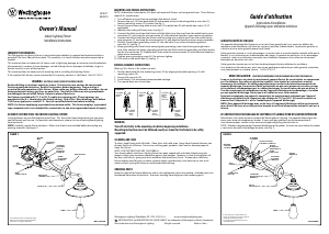 Mode d’emploi Westinghouse 6354800 Lampe