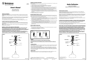 Mode d’emploi Westinghouse 6355600 Lampe