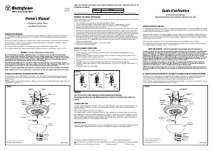 Manual de uso Westinghouse 6400500 Lámpara