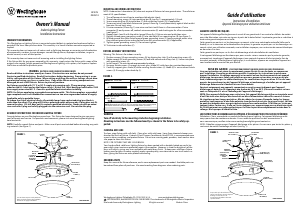 Mode d’emploi Westinghouse 6734500 Lampe