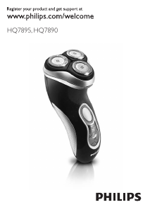 Manual Philips HQ7890 Shaver
