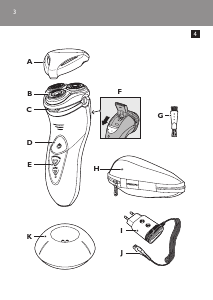 Manual Philips HQ8200 Shaver