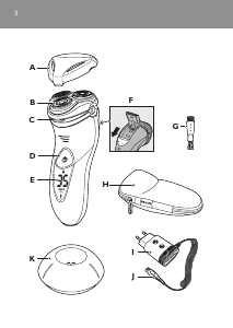 Manual Philips HQ8260 Shaver