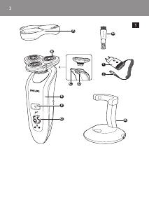 Manual de uso Philips RQ1061 Afeitadora