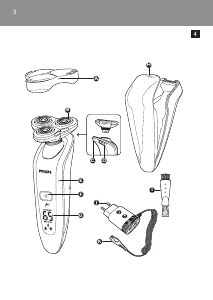 Εγχειρίδιο Philips RQ1062 Ξυριστική μηχανή