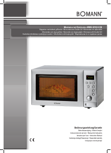 Manual Bomann MWG 2218 H CB Microwave
