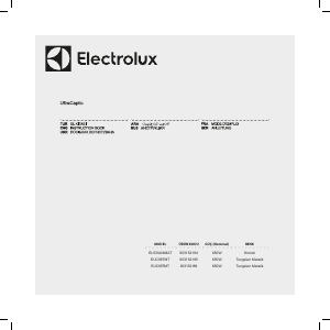 Руководство Electrolux EUC99TMT Пылесос
