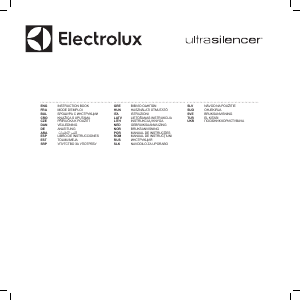 Εγχειρίδιο Electrolux EUS8X2SB Ηλεκτρική σκούπα
