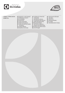 Manual de uso Electrolux EDB6130 Plancha