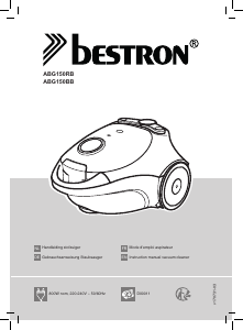 Bedienungsanleitung Bestron ABG150RB Compacto Plus Staubsauger