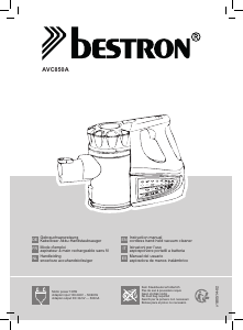 Manual de uso Bestron AVC850A Practico Go Aspirador