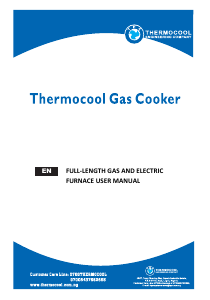 Manual Thermocool TLC 503G1E Range