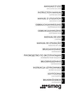 Manuale Smeg ECF01PBEU Macchina da caffè