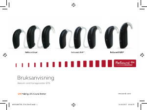 Bruksanvisning ReSound LiNX2 Hörapparat