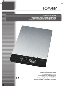 Manual Bomann KW 1421 CB Kitchen Scale