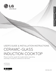 Mode d’emploi LG LCE30845 Table de cuisson