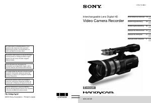 Manuale Sony NEX-VG10E Videocamera