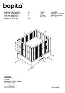 Manual Bopita Lisa Playpen