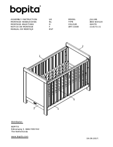 Mode d’emploi Bopita Julian Lit bébé