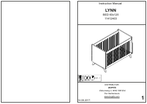 사용 설명서 Bopita Lynn 아기 침대