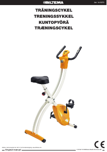 Brugsanvisning Biltema 14-5270 Motionscykel